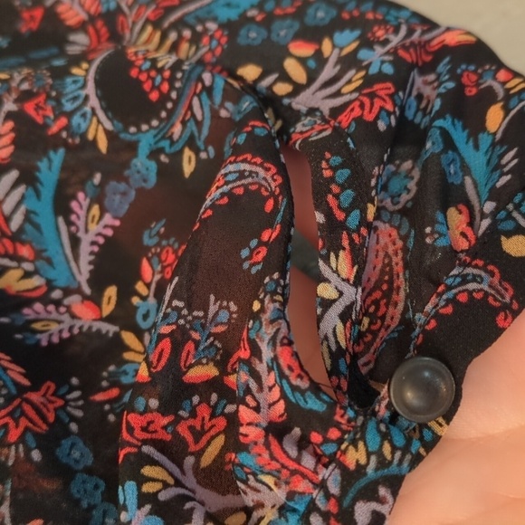 Anthropologie Vanessa Virginia Smocked Waist Long sleeves Sheer Boho Sun dress - Picture 10 of 15